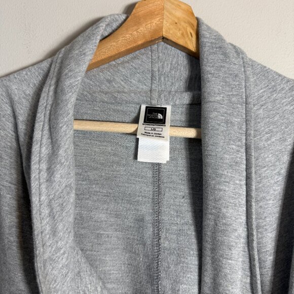 The North Face Asymmetrical Zip Jacket Women's Large Gray Lightweight Outdoor - Picture 7 of 16